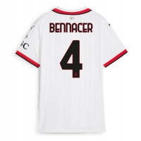 AC Milan Ismael Bennacer #4 Bortatröja Kvinnor 2024-25 Korta ärmar